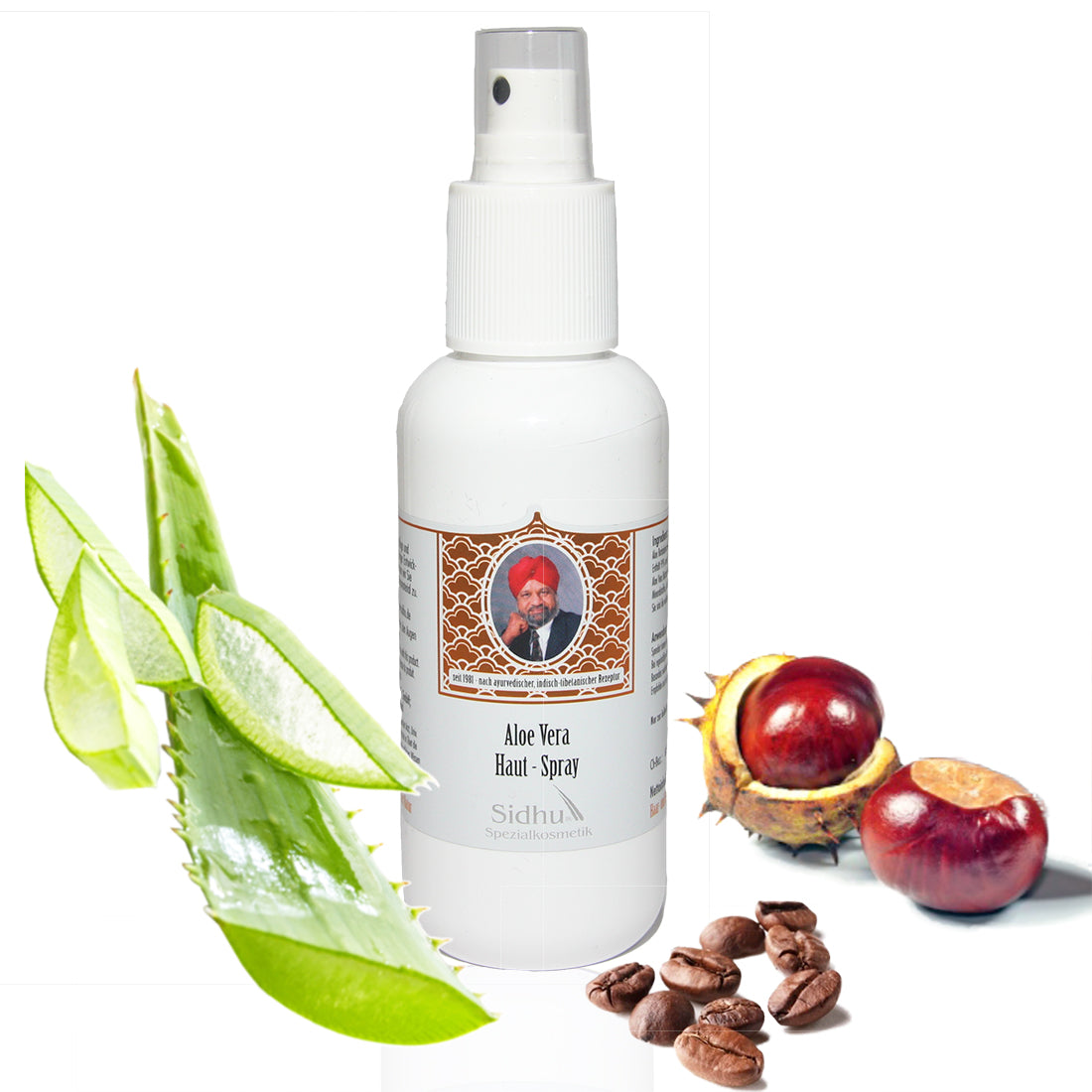 Aloe Vera Hautpflege Spray