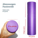 Weiche Faszienrolle Ø9,5cm x 43cm; AMAZON Bestseller-Body Enjoy