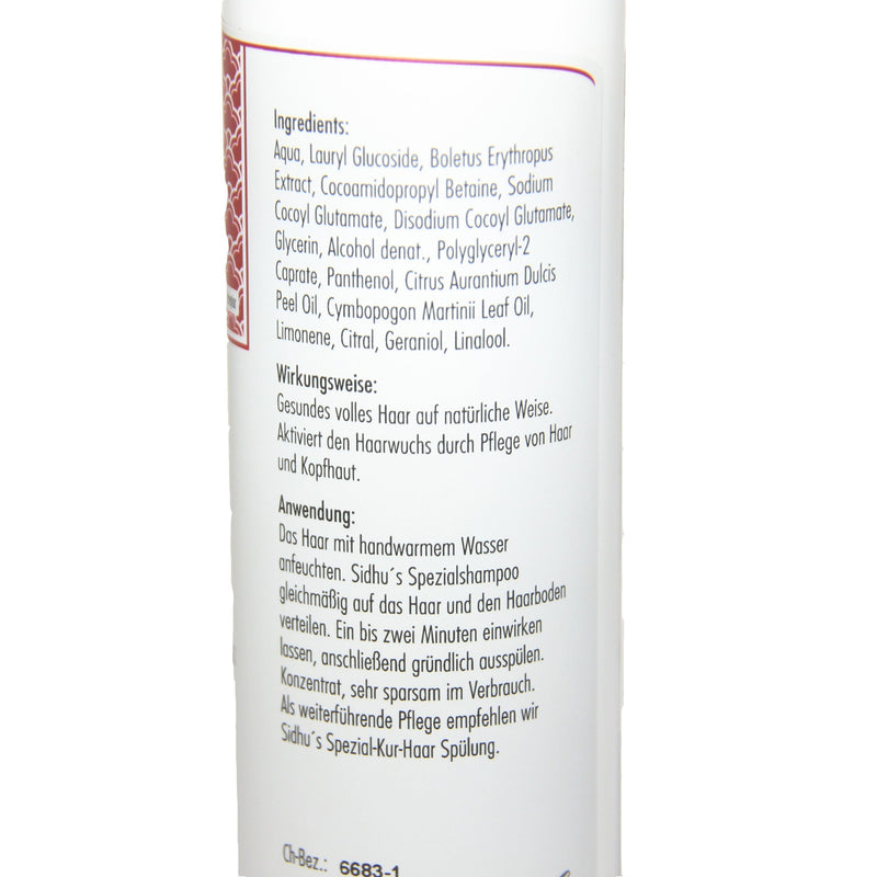 Ayurvedisches Naturkosmetik Shampoo gegen Haarausfall 125ml Inhaltsstoffe-Body Enjoy