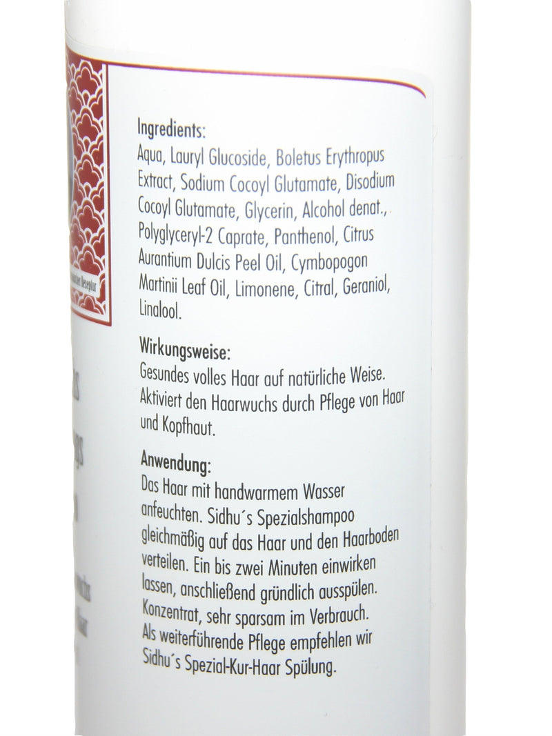 Ayurvedisches Shampoo gegen Haarausfall 200ml Inhaltsstoffe-Body Enjoy