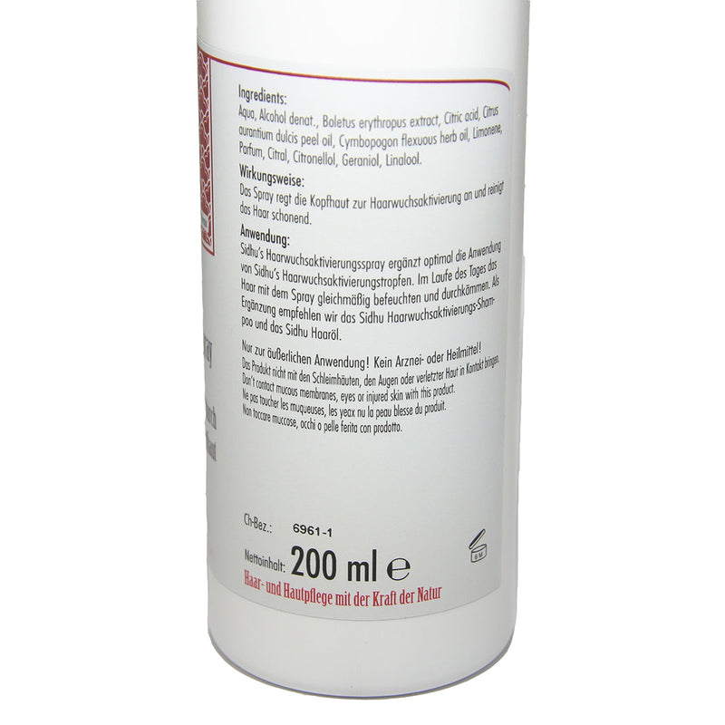 Haarwuchs Aktivierungs Spray 200ml-Body Enjoy