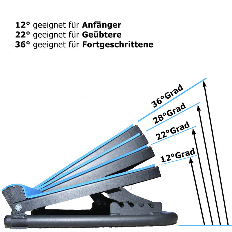 Wadendehner XL 200kg Metall 4 Stufen Verstellbar-Body Enjoy