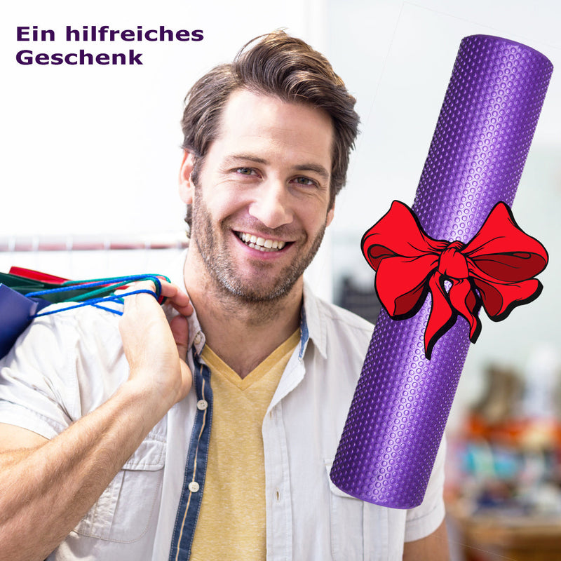 Weiche Faszienrolle Ø9,5cm x 43cm; AMAZON Bestseller-Body Enjoy