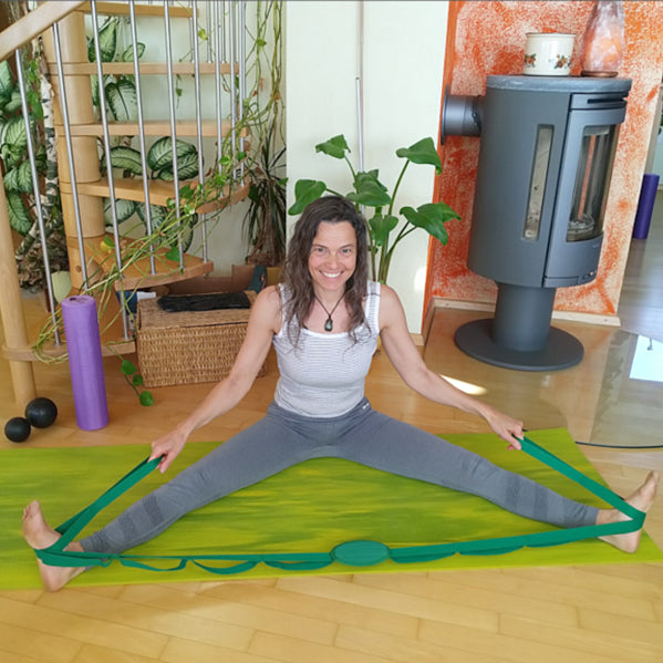 Yoga Gurt Anwendung Beine-Body Enjoy